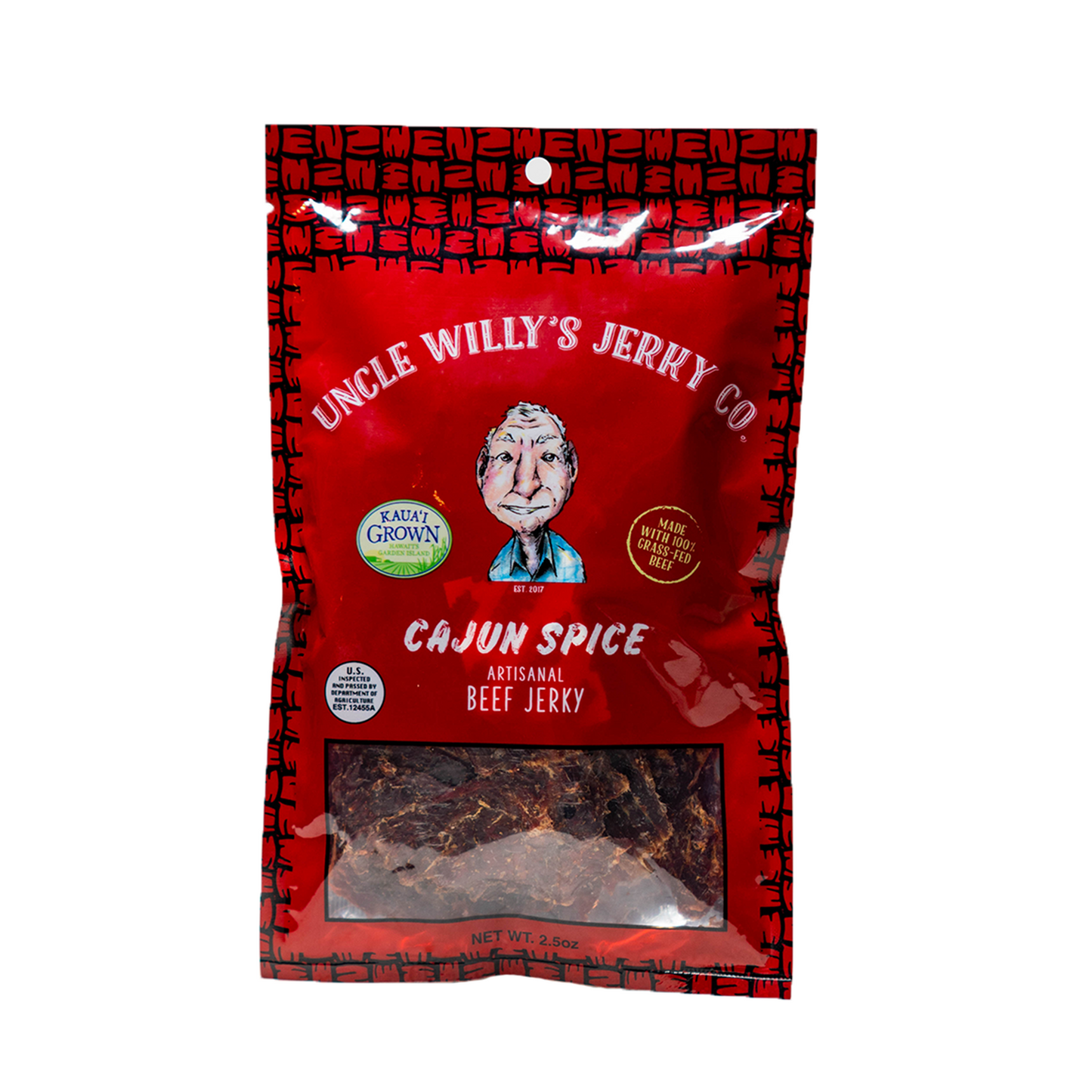 2.5 oz Cajun Spice Jerky
