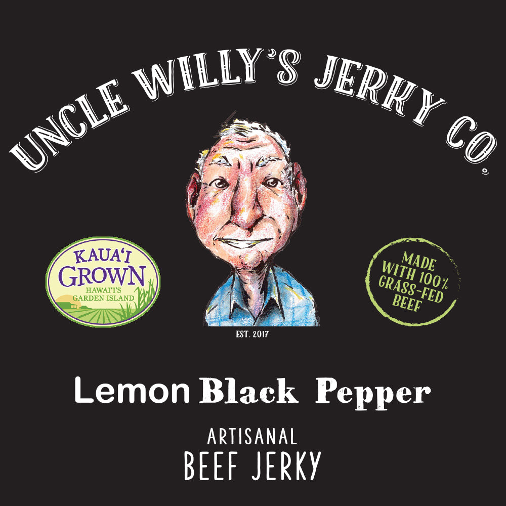 2.5oz Lemon Black Pepper Jerky