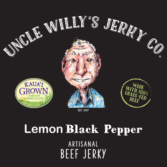 2.5oz Lemon Black Pepper Jerky