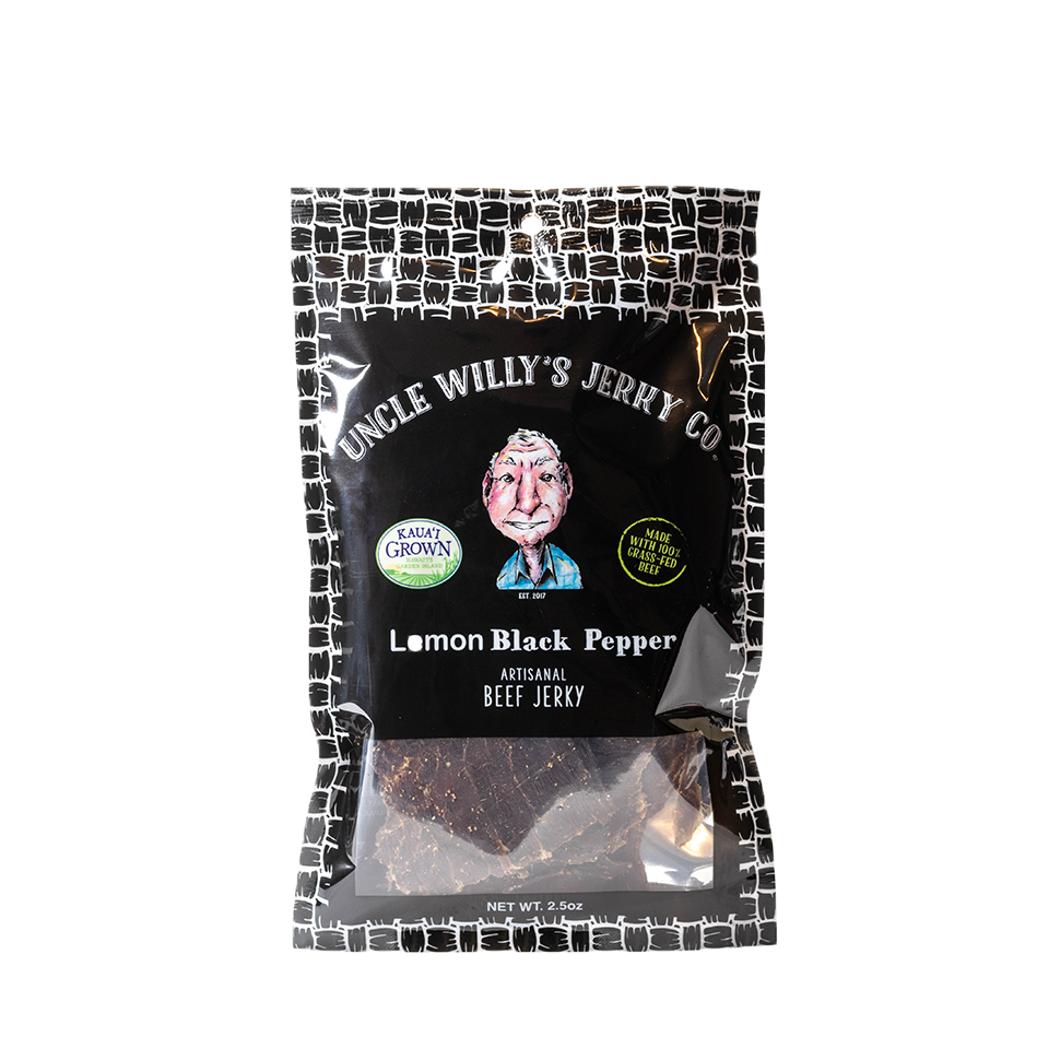 2.5oz Lemon Black Pepper Jerky